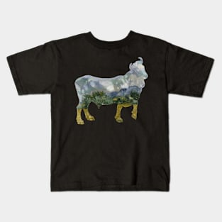 Landscape Bull Kids T-Shirt